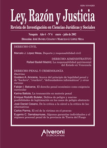 Ley, Razón Y Justicia (año 4 - N° 6)