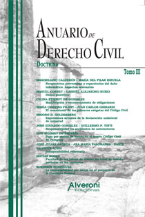 Anuario De Derecho Civil - Tomo Iii