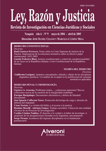 Ley, Razón Y Justicia (año 6 - N° 9)