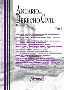 Anuario De Derecho Civil - Tomo V