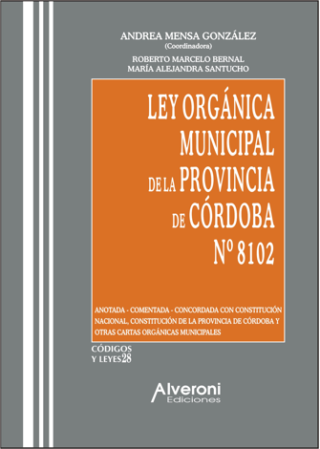 Ley Orgánica Municipal De La Provincia De Córdoba Nº 8102