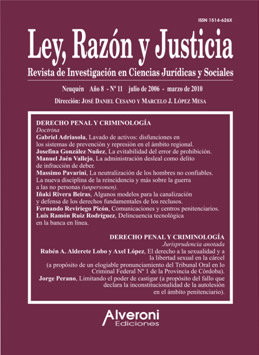 Ley, Razón Y Justicia Nº 11