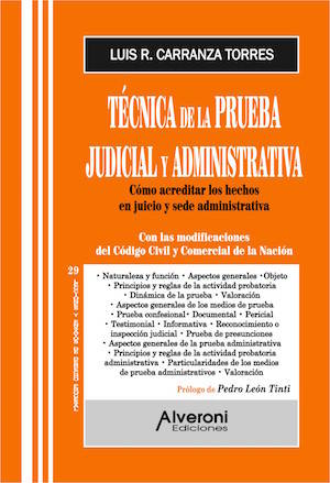 Técnica De La Prueba Judicial Y Administrativa