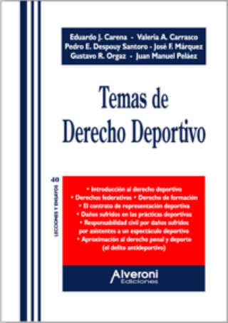 Temas De Derecho Deportivo