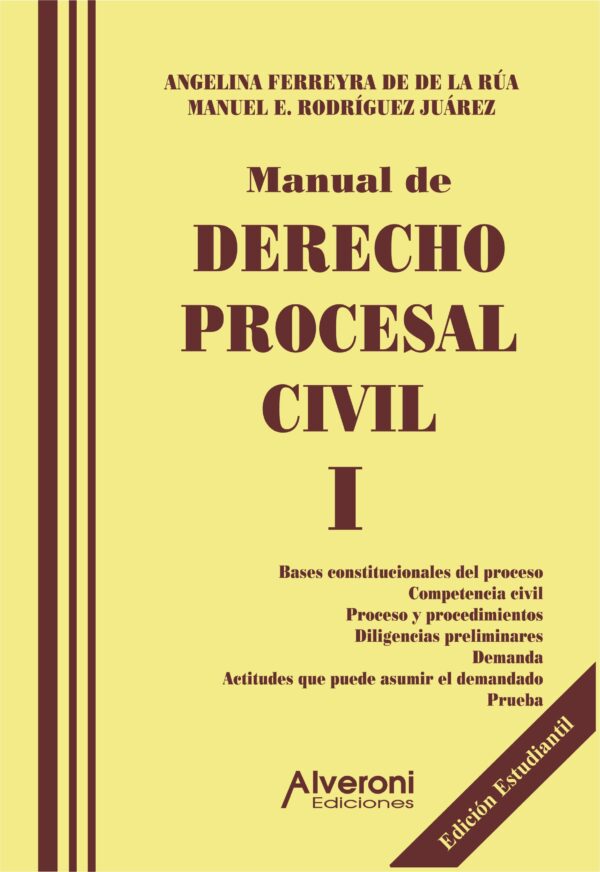 Manual De Derecho Procesal Civil I