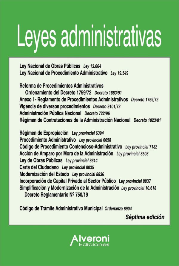 LEYES ADMINISTRATIVAS