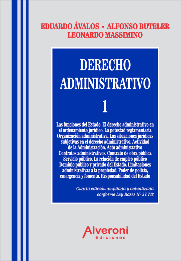 Derecho Administrativo 1 (4ª edición)